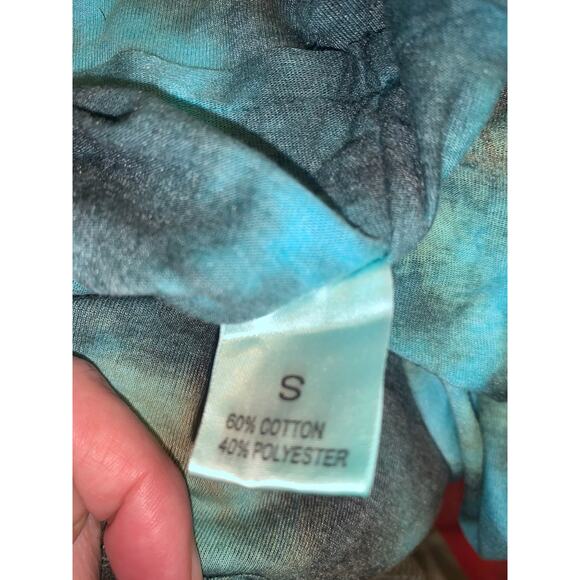 90’s NWT DEADSTOCK TIE DYE STUDDED FESTIVAL DRESS. MALTESE CROSS GRUNGE. - Picture 8 of 9